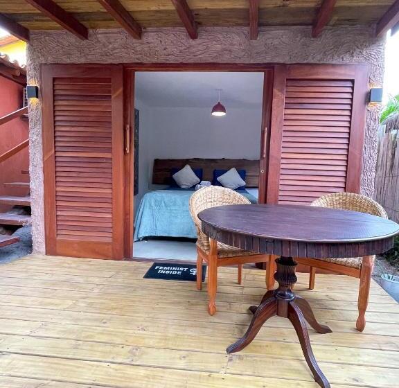 جناح مزوَّد بشرفة, Vulva Caraíva Hostel E Pousada Para Mulheres