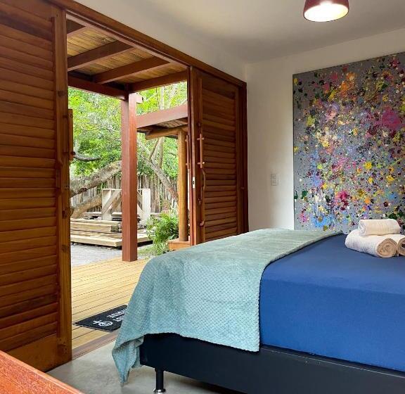 جناح مزوَّد بشرفة, Vulva Caraíva Hostel E Pousada Para Mulheres