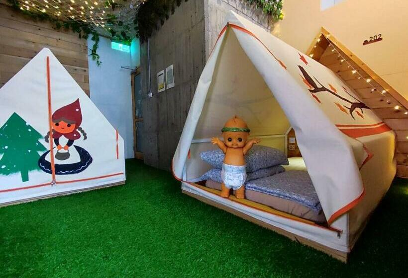 چادر با خدمات رفاهی استاندارد, 棚棚屋室內帳篷民宿inn