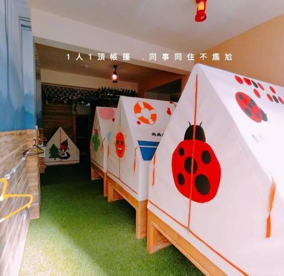 چادر با خدمات رفاهی استاندارد, 棚棚屋室內帳篷民宿inn