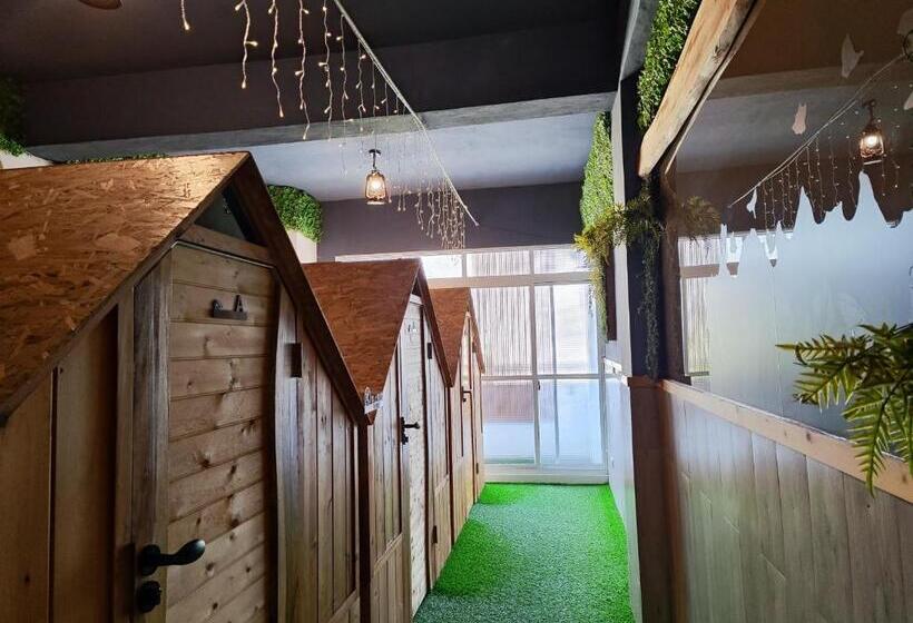 کلبه ییلاقی, 棚棚屋室內帳篷民宿inn