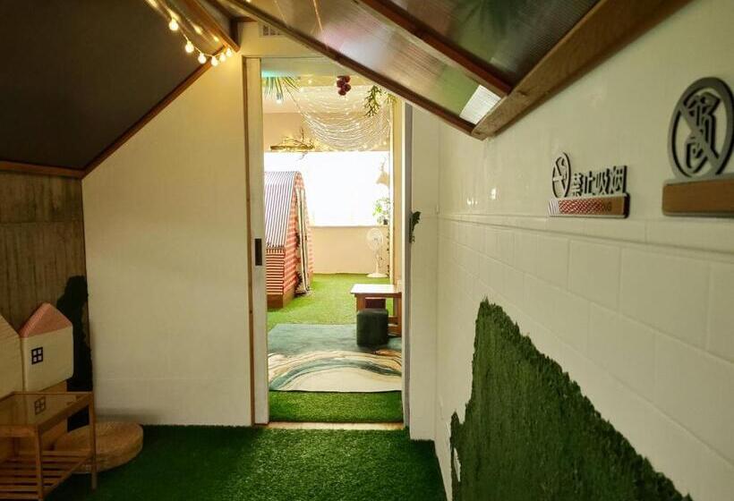 اتاق استاندارد چهار تخته, 棚棚屋室內帳篷民宿inn