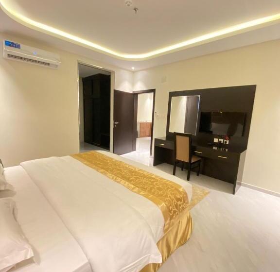 Номер Deluxe Кровать Кинг, شقق السامية للشقق المخدومة