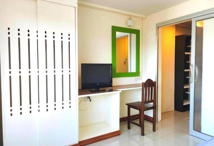 침실 1개 아파트, โรงแรมวิจิตรพร อุบล Vjp Hotel Ubon