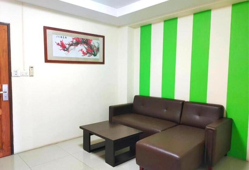 침실 1개 아파트, โรงแรมวิจิตรพร อุบล Vjp Hotel Ubon