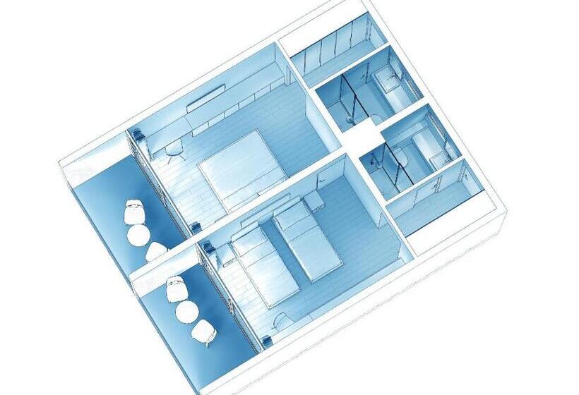 غرفة سوبيريور عائلية, Medora Auri Family Beach Resort