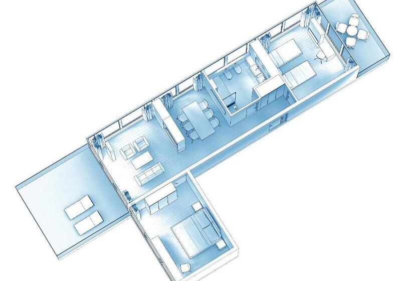 جناح ديلوكس, Medora Auri Family Beach Resort