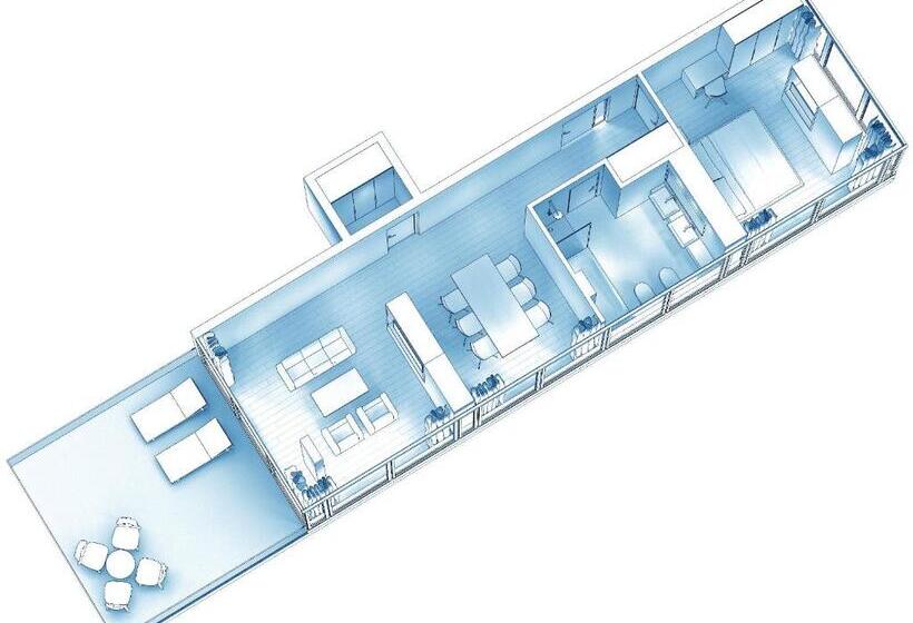 جناح سوبيريور مطل علي البحر, Medora Auri Family Beach Resort