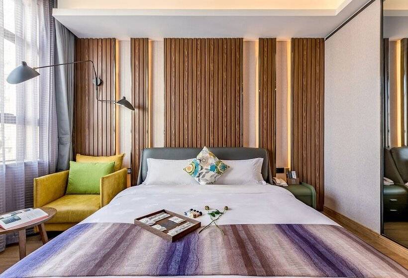 デラックスルーム, Guangzhou Nuomo International Hotel Canton Fair Free Shuttle Bus