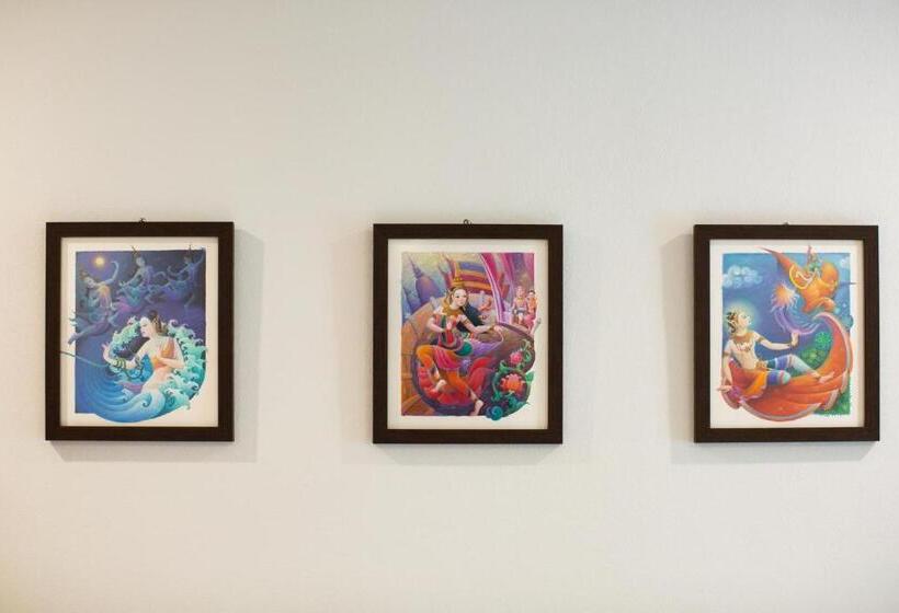 キングサイズベッドのスタンダードルーム, Phangnga Keeree Resort & Gallery