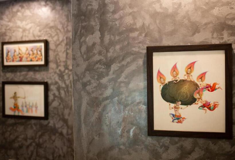 キングサイズベッドのスタンダードルーム, Phangnga Keeree Resort & Gallery