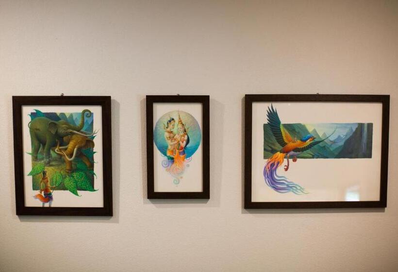 キングサイズベッドのスタンダードルーム, Phangnga Keeree Resort & Gallery