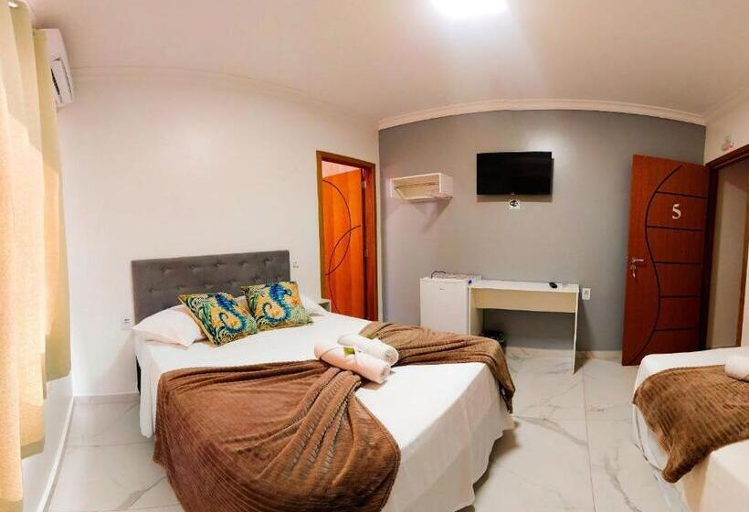 اتاق لوکس چهار تخته, Pousada Mar De Luna