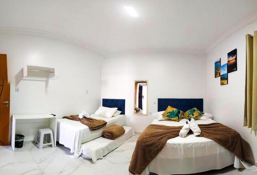 اتاق لوکس چهار تخته, Pousada Mar De Luna