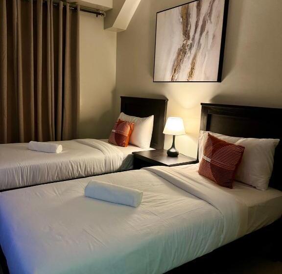 اتاق لوکس با چشمانداز شهر, G Square Residences