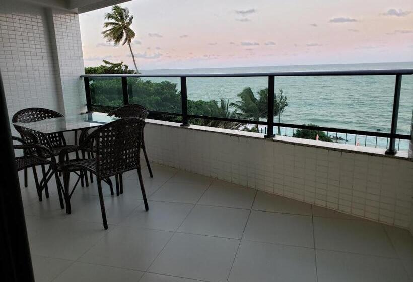 带1个卧室的带海景的公寓, Life Tabatinga Beach Flat Com Wi Fi