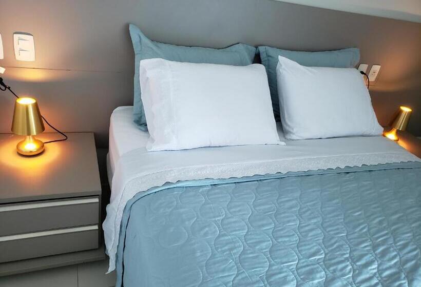 带1个卧室的带海景的公寓, Life Tabatinga Beach Flat Com Wi Fi