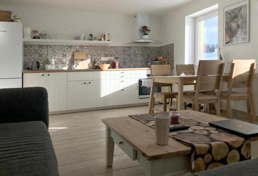 2ベッドルームアパートメント, Penzion Kvilda Luční