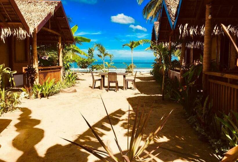 带阳台及侧面海景的标准房间, Zhaya S Beach & Cottages