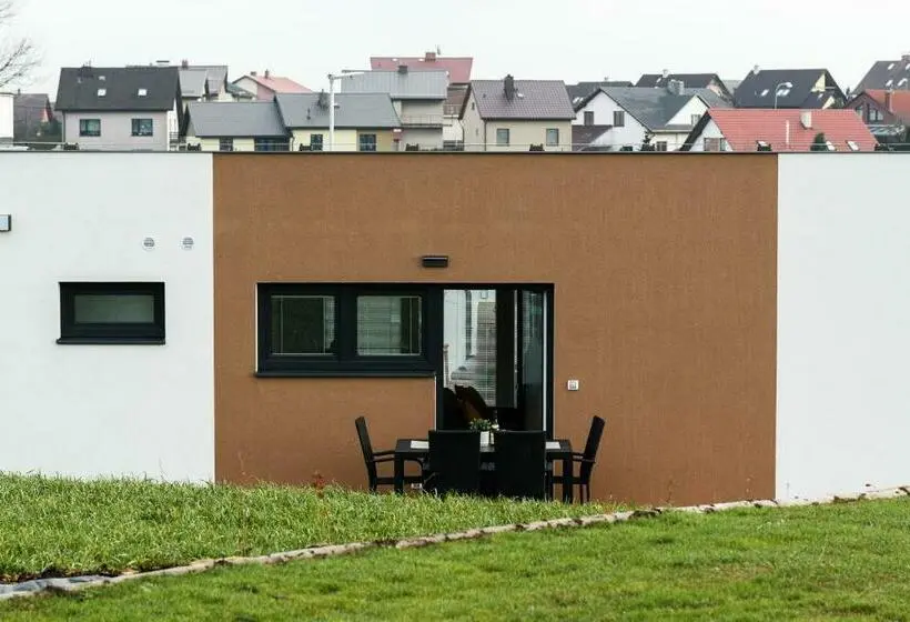 Deluxe-huoneisto 1 Makuuhuone, Apartmány Nmnm Rezidence Nad Městem