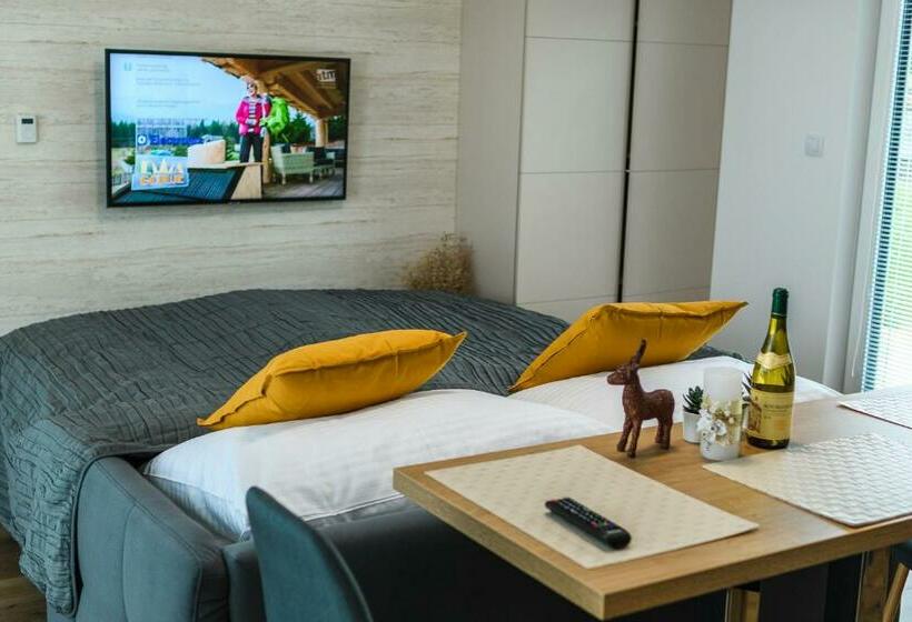 1ベッドルームのデラックスアパートメント, Apartmány Nmnm Rezidence Nad Městem