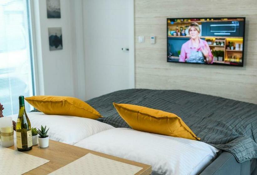 1ベッドルームのデラックスアパートメント, Apartmány Nmnm Rezidence Nad Městem