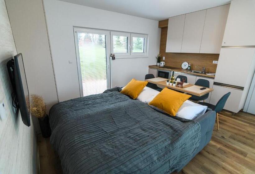 1ベッドルームのスーペリアアパートメント, Apartmány Nmnm Rezidence Nad Městem