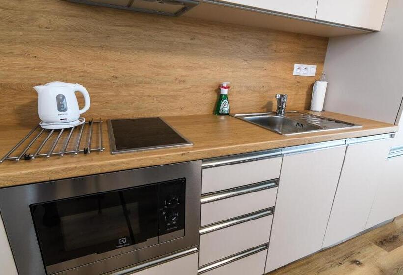 Апартаменты Deluxe 1 Спальня, Apartmány Nmnm Rezidence Nad Městem