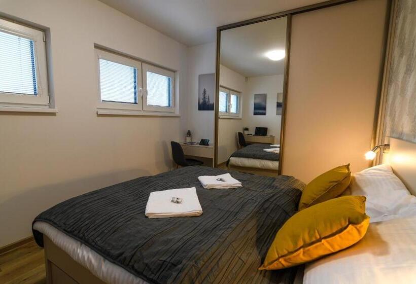Апартаменты Deluxe 1 Спальня, Apartmány Nmnm Rezidence Nad Městem