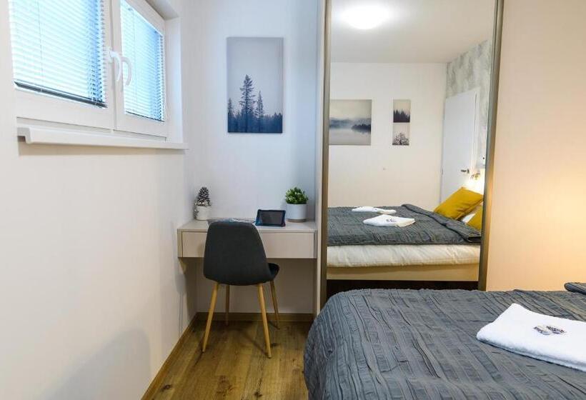 1ベッドルームのデラックスアパートメント, Apartmány Nmnm Rezidence Nad Městem