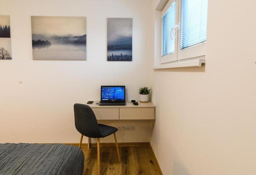 Апартаменты Deluxe 1 Спальня, Apartmány Nmnm Rezidence Nad Městem