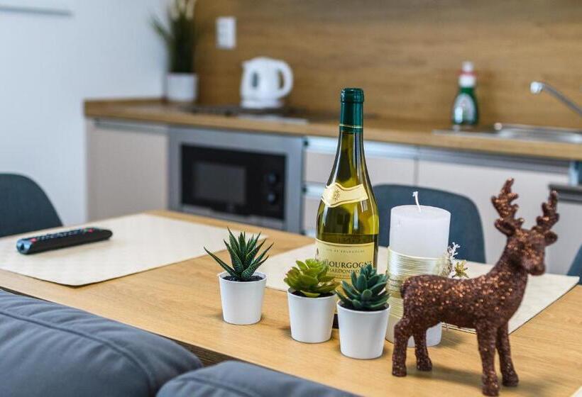 1ベッドルームのスーペリアアパートメント, Apartmány Nmnm Rezidence Nad Městem