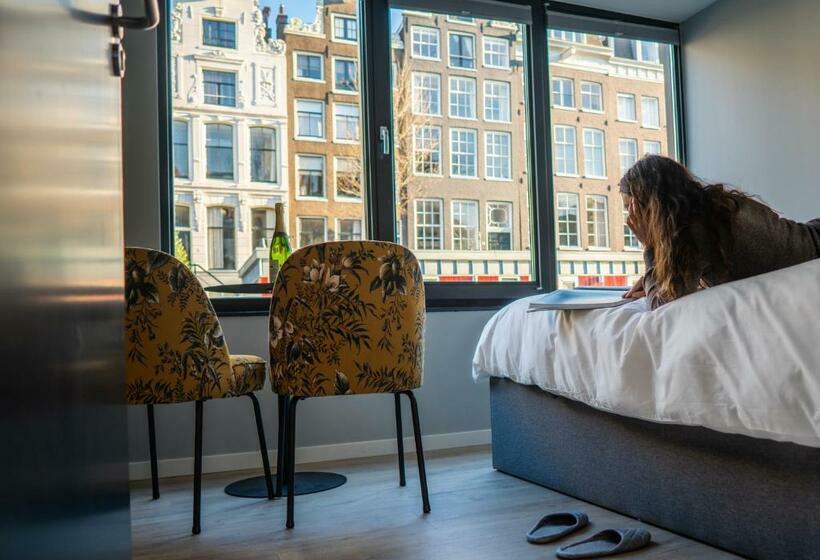 غرفة ديلوكس سرير كينج, 2 Houseboat Suites Amsterdam Prinsengracht