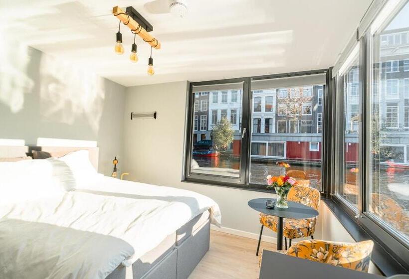 جناح جونيور ديلوكس, 2 Houseboat Suites Amsterdam Prinsengracht