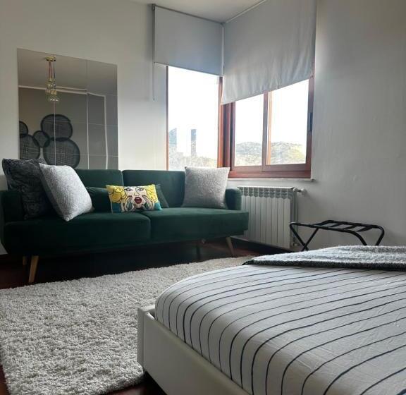 اتاق استاندارد با تخت بزرگ, Superattico Bella Bellù