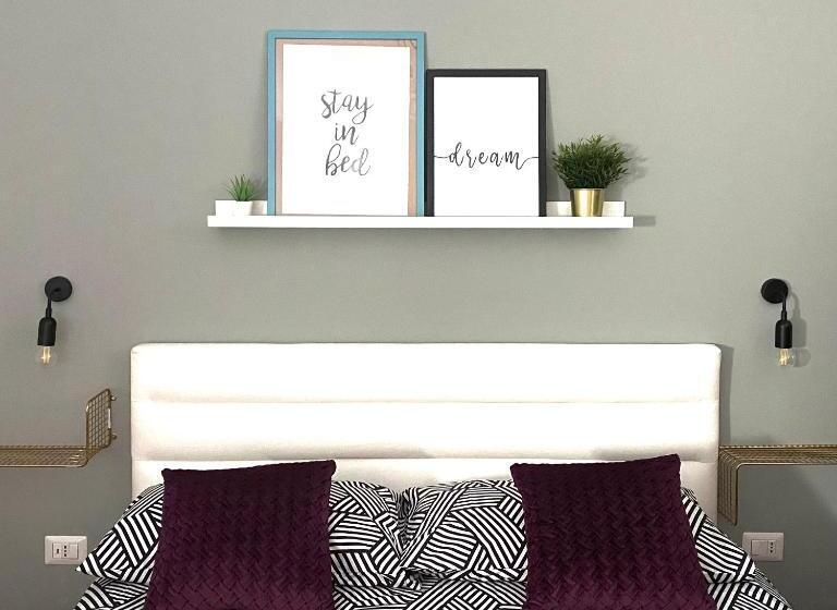 اتاق استاندارد با تخت بزرگ, Superattico Bella Bellù