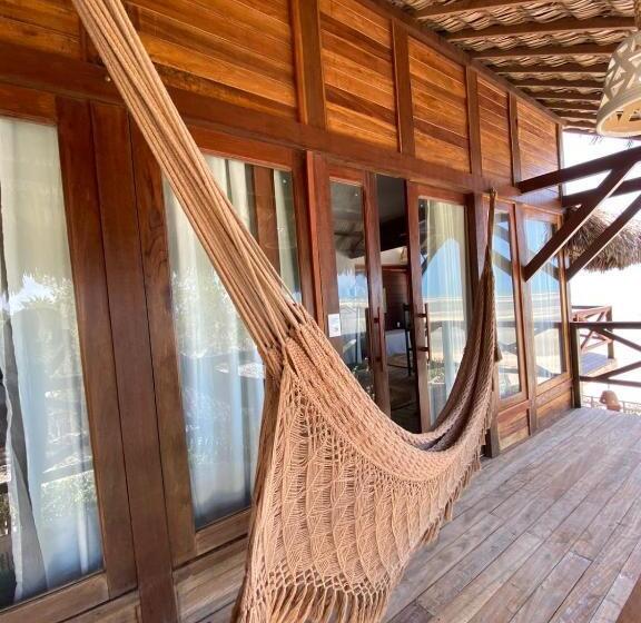 海景标准间带阳台, Pousada Portal Do Kite