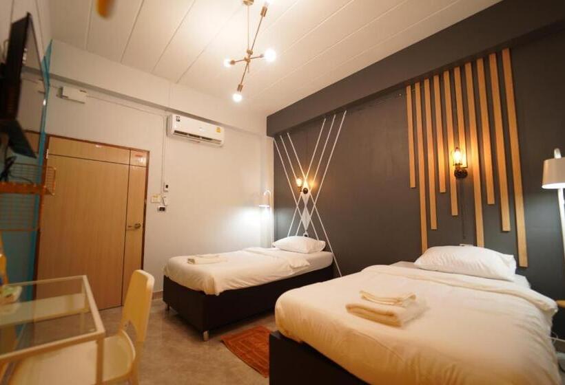 غرفة قياسية حمام مشترك, Chillax Khaosok Hostel   Sha Certified