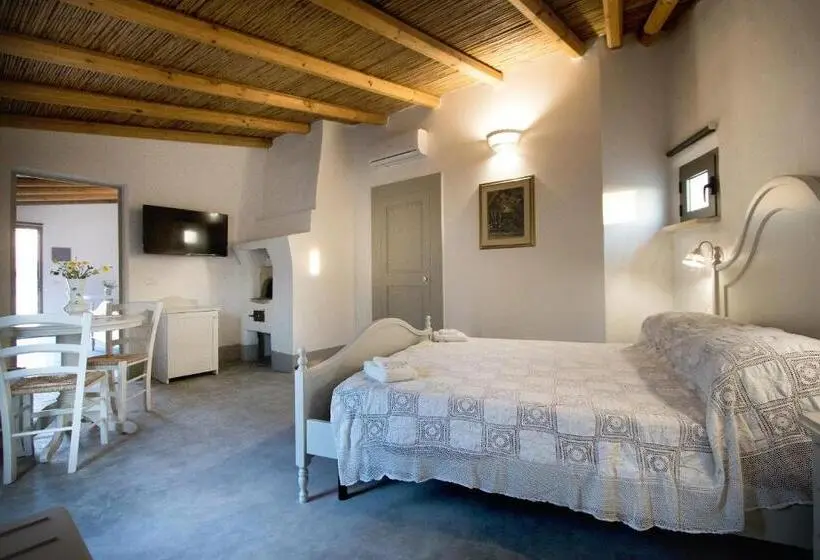 テラス付きスタンダードルーム, Le Finestre Su Porta Carrese Luxury Rooms