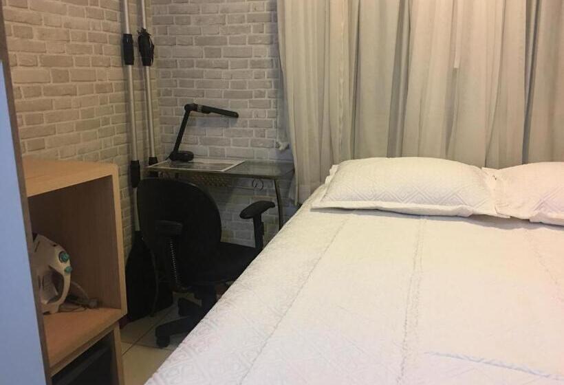 带1个卧室带花园景观的公寓, Life Resort   Flat Aconchegante