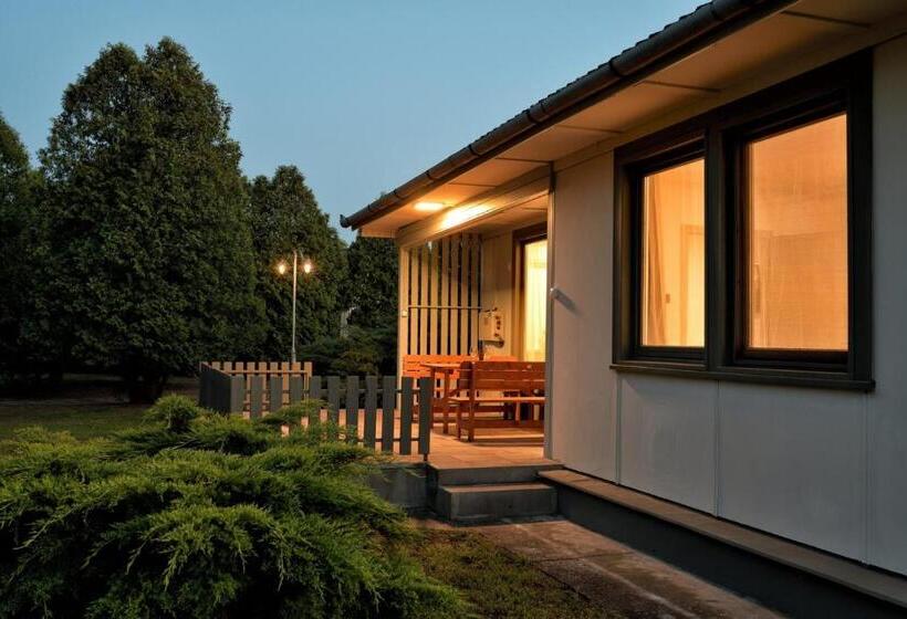 דירת חדר עם טרסה, Parti üdülő