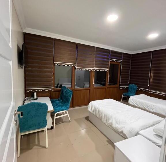 اتاق استاندارد چهارنفره با چشمانداز باغ, Mavi̇ Köşk Uzungöl