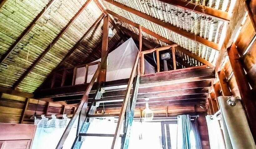 غرفة عائلية ذات إطلالة جانبية على البحر, Forra Pattaya Beach Front Bungalow