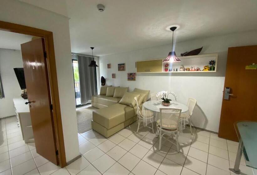 带1个卧室的带海景的公寓, Muro Alto Flat Porto De Galinhas Beira Mar