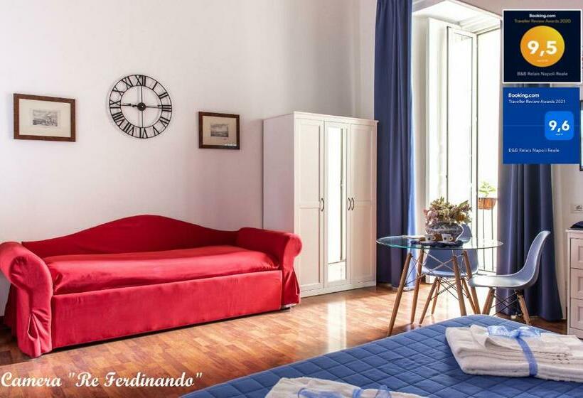 اتاق استاندارد چهار تخته, B&b Relais Napoli Reale