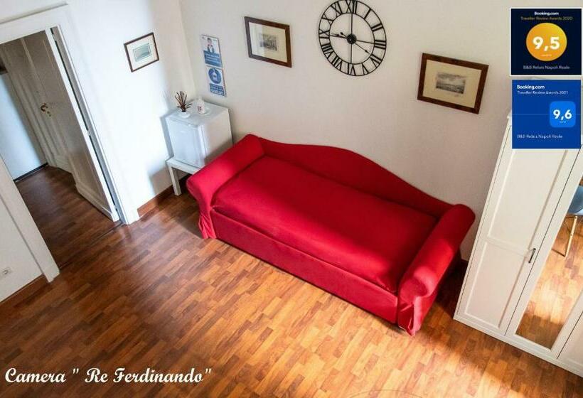 اتاق استاندارد چهار تخته, B&b Relais Napoli Reale
