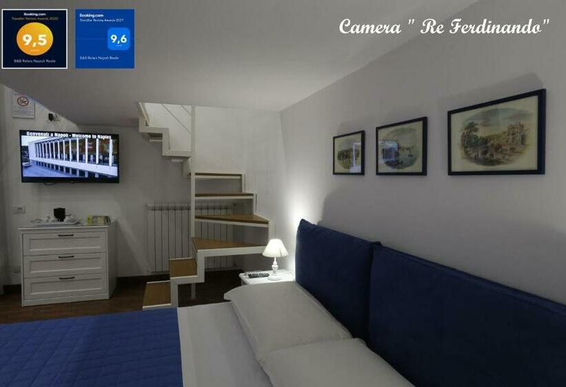 اتاق استاندارد چهار تخته, B&b Relais Napoli Reale