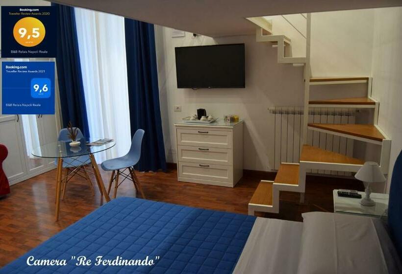 اتاق استاندارد چهار تخته, B&b Relais Napoli Reale