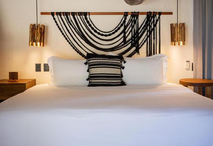 장애인을 위한 킹사이즈 침대 스탠다드 룸, Aldea Kuka, Luxury Eco Boutique