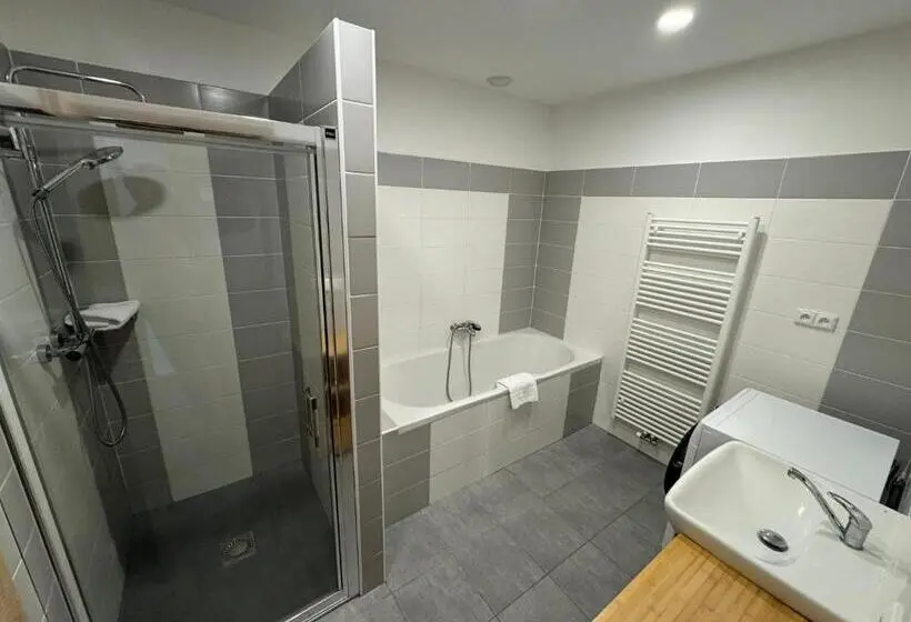 ２ベッドルームアパートメント, Wellness & Spa Apartments Lipno   Frymburk